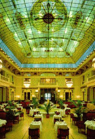 Postcard View of Metropol Restaurant Interior
